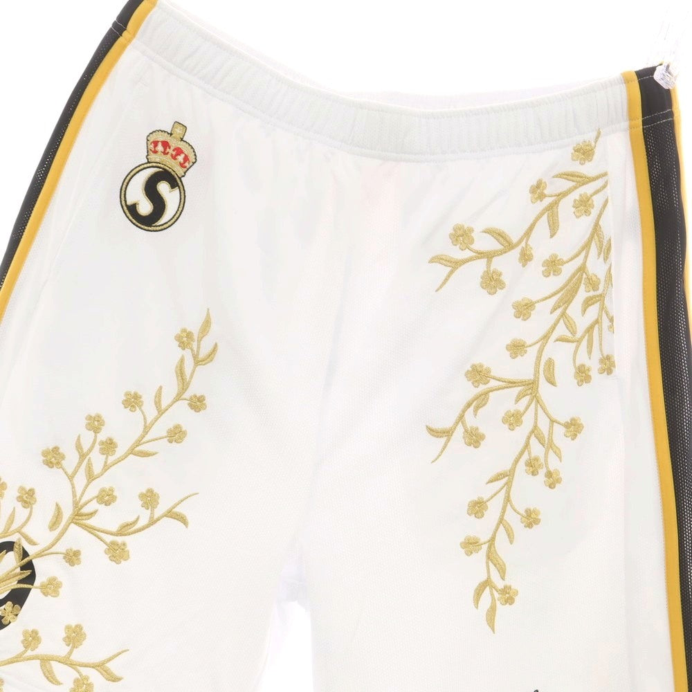 【中古】シュプリーム Supreme 2025年秋冬 Floral Soccer Short ポリエステル ショートパンツ ホワイト【 M 】【 状態ランクA 】【 メンズ 】