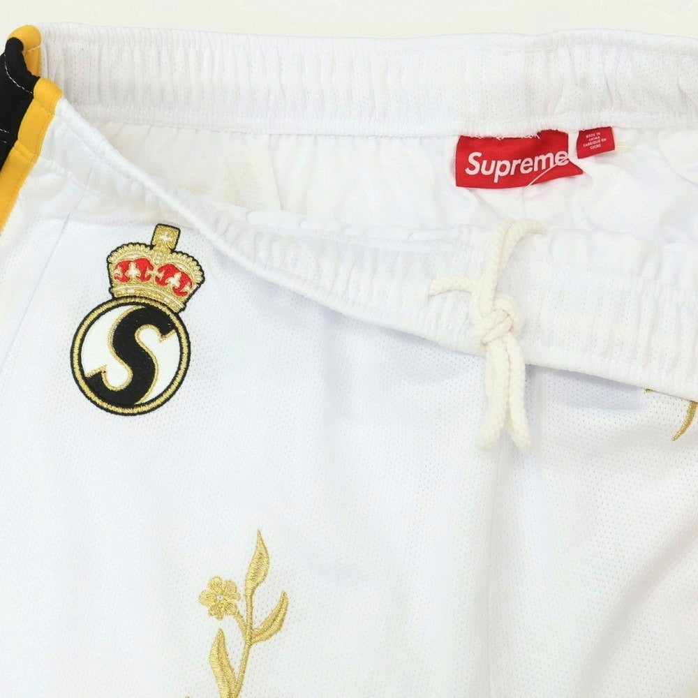 【中古】シュプリーム Supreme 2025年秋冬 Floral Soccer Short ポリエステル ショートパンツ ホワイト【 M 】【 状態ランクA 】【 メンズ 】