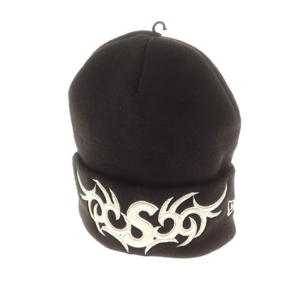 【中古】シュプリーム Supreme 2025年秋冬 New Era Tribal S Logo Beanie ニットキャップ ビーニー ブラック【 表記なし 】【 状態ランクA 】【 メンズ 】