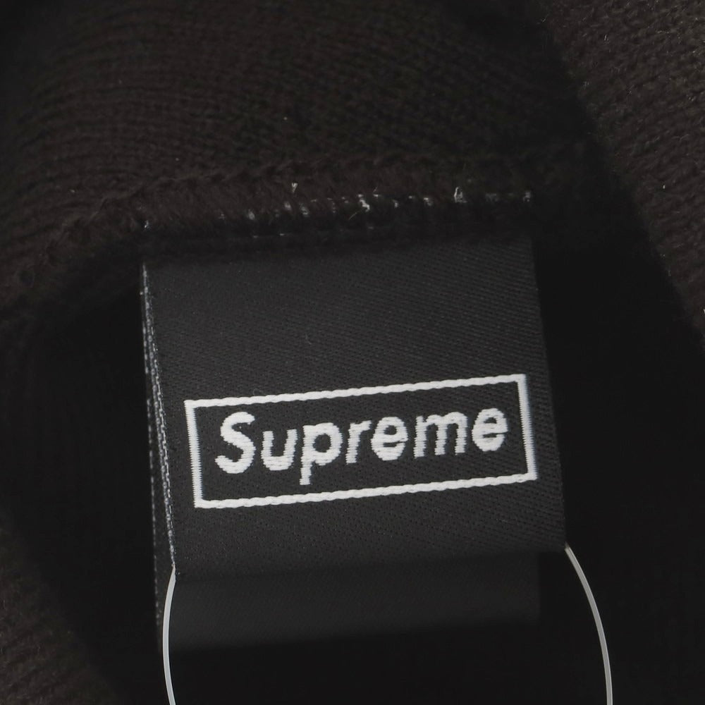 【中古】シュプリーム Supreme 2025年秋冬 New Era Tribal S Logo Beanie ニットキャップ ビーニー ブラック【 表記なし 】【 状態ランクA 】【 メンズ 】