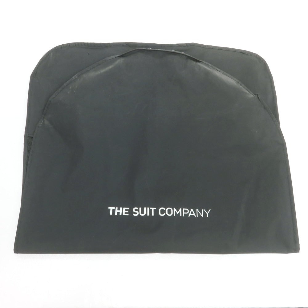 【中古】スーツカンパニー THE SUIT COMPANY SUPER110‘S ウール 3つボタンスーツ ネイビー【 サイズ175cm-4Drop（M位） 】【 状態ランクC 】【 メンズ 】[PO20]