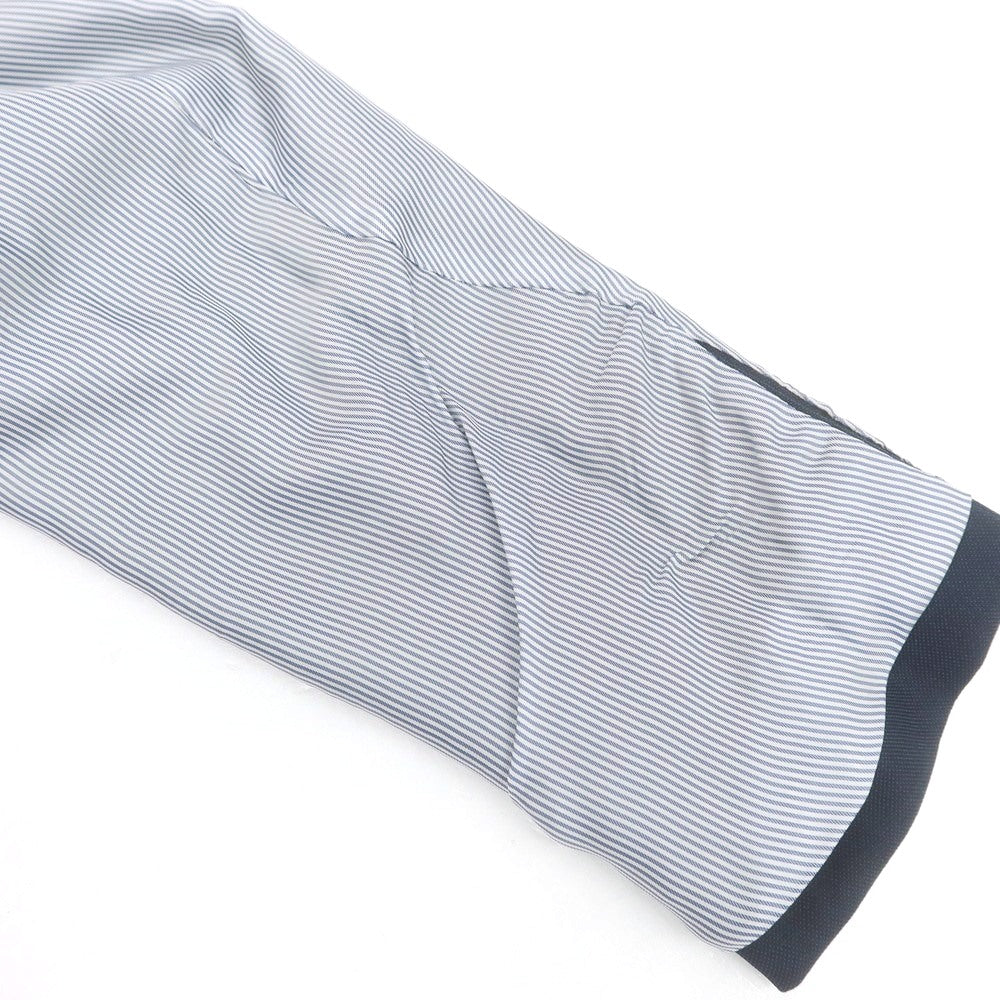 【中古】スーツカンパニー THE SUIT COMPANY SUPER110‘S ウール 3つボタンスーツ ネイビー【サイズ175cm-4Drop（M位）】【 状態ランクC 】【 メンズ 】[CPD]