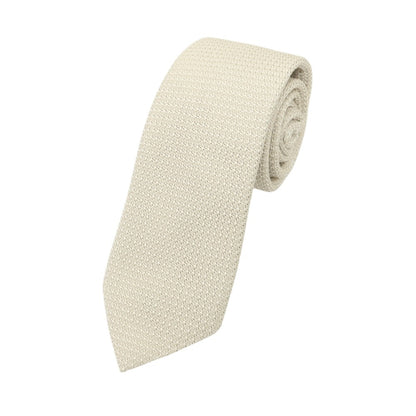 【中古】アルテア Altea シルク 無地ネクタイ ベージュ系【 状態ランクB 】【 メンズ 】