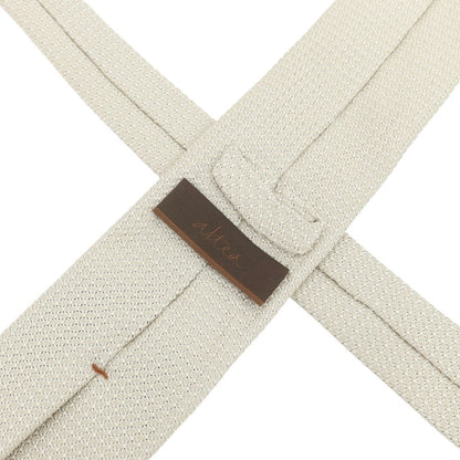 【中古】アルテア Altea シルク 無地ネクタイ ベージュ系【 状態ランクB 】【 メンズ 】