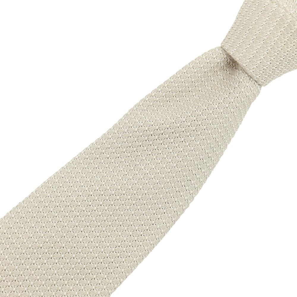 【中古】アルテア Altea シルク 無地ネクタイ ベージュ系【 状態ランクB 】【 メンズ 】