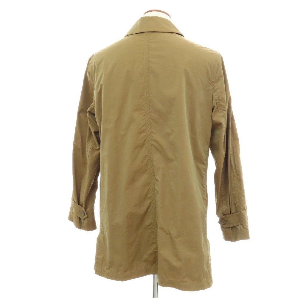 【中古】ボリオリ BOGLIOLI ナイロン ステンカラーコート ベージュカーキ【サイズ48】【 状態ランクB 】【 メンズ 】[DPD]