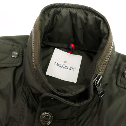 【中古】モンクレール MONCLER ナイロン M-65型 ミリタリージャケット ダークオリーブ【 1 】【 状態ランクC 】【 メンズ 】