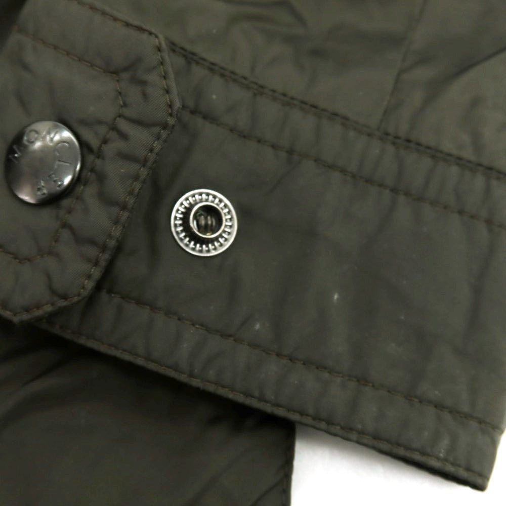 【中古】モンクレール MONCLER ナイロン M-65型 ミリタリージャケット ダークオリーブ【 1 】【 状態ランクC 】【 メンズ 】
