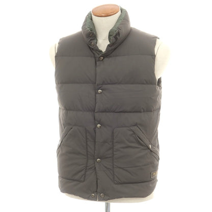 【中古】タトラス TATRAS リバーシブル ナイロン ダウンベスト ダークオリーブ【 2 】【 状態ランクD 】【 メンズ 】
