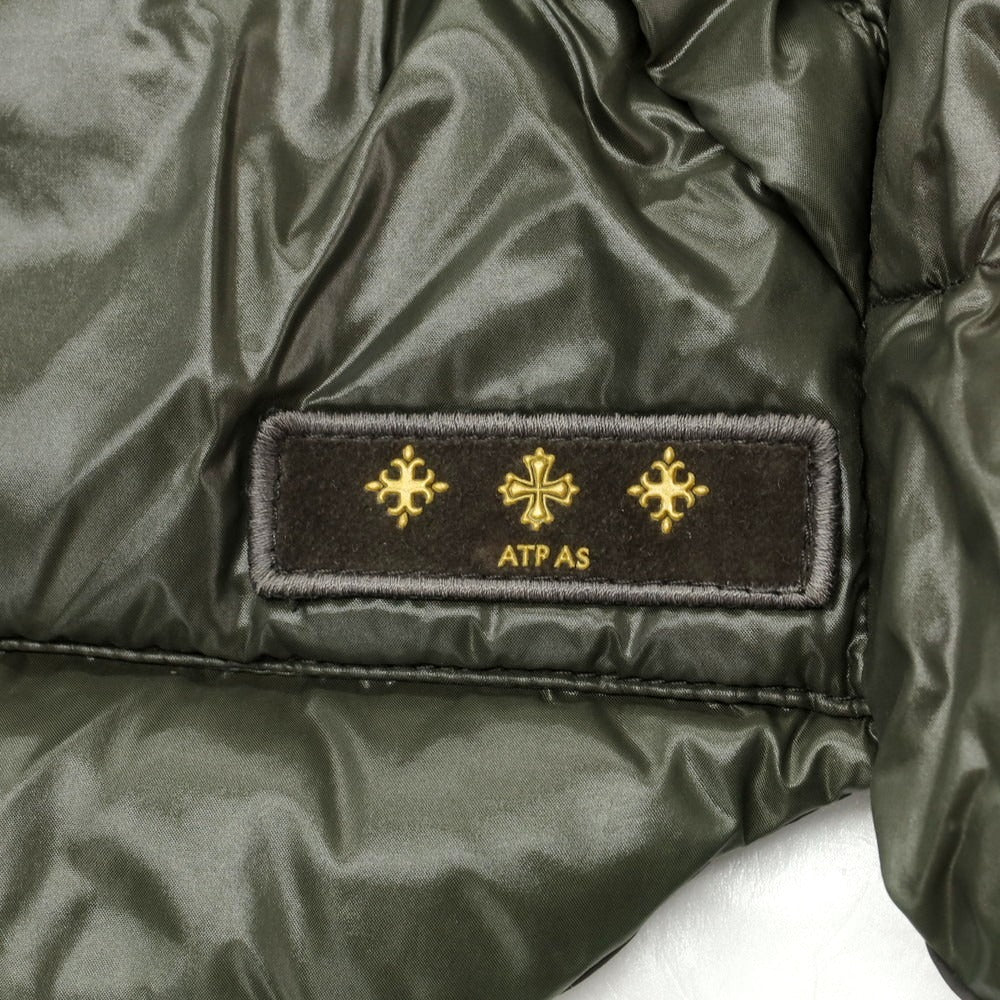 【中古】タトラス TATRAS リバーシブル ナイロン ダウンベスト ダークオリーブ【 2 】【 状態ランクD 】【 メンズ 】