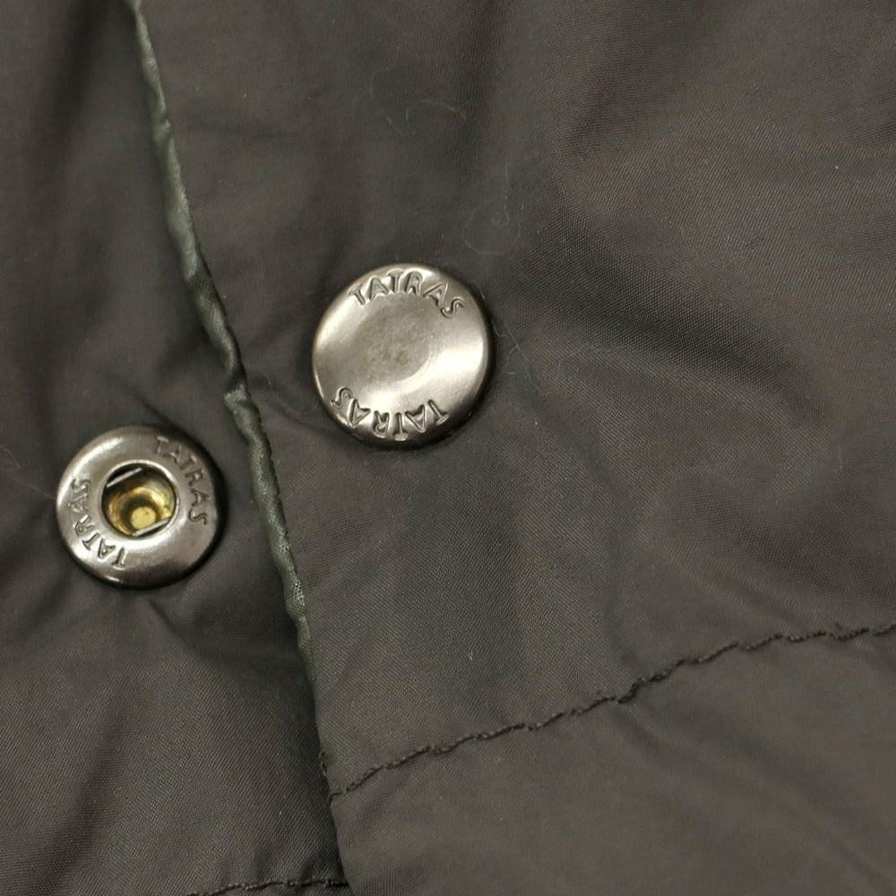 【中古】タトラス TATRAS リバーシブル ナイロン ダウンベスト ダークオリーブ【 2 】【 状態ランクD 】【 メンズ 】