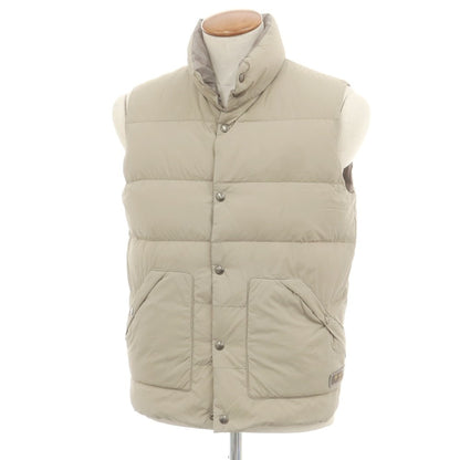 【中古】タトラス TATRAS リバーシブル ナイロン ダウンベスト サンドベージュxアッシュブラウン【 2 】【 状態ランクC 】【 メンズ 】