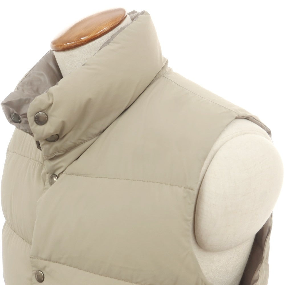 【中古】タトラス TATRAS リバーシブル ナイロン ダウンベスト サンドベージュxアッシュブラウン【 2 】【 状態ランクC 】【 メンズ 】