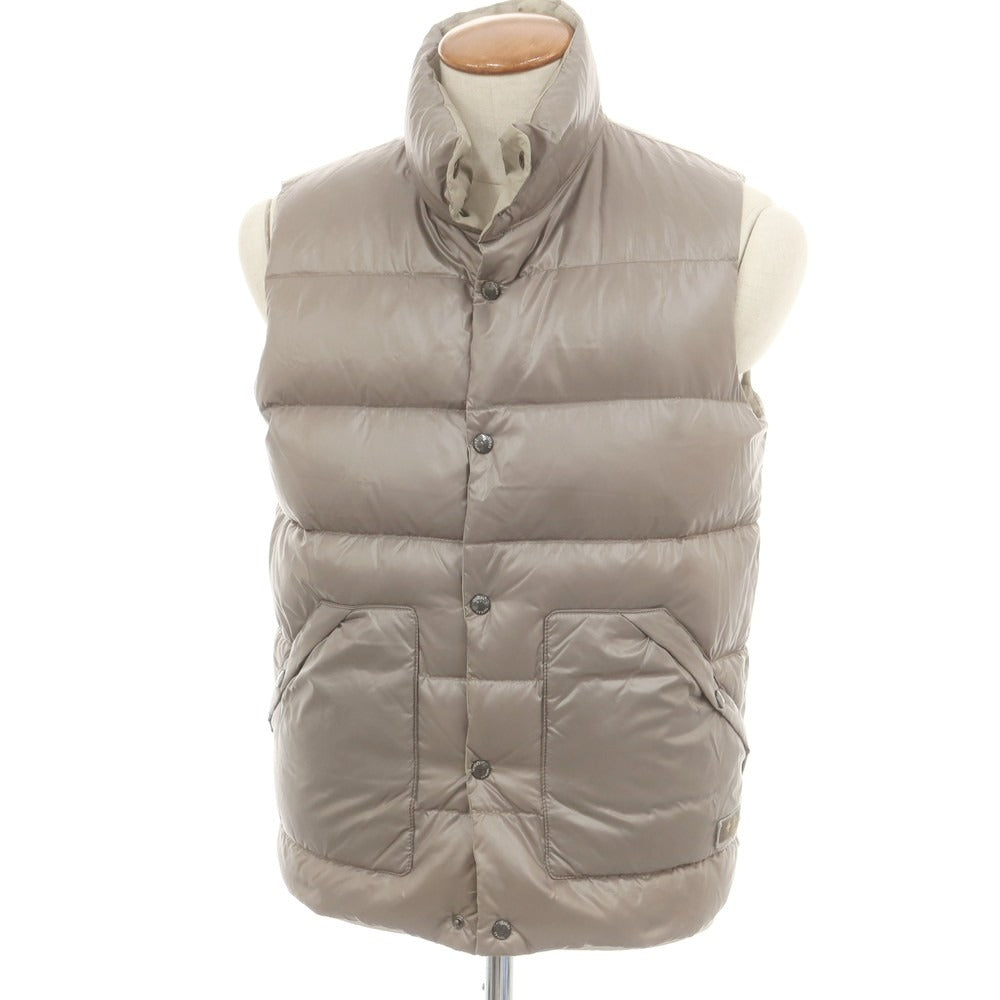 【中古】タトラス TATRAS リバーシブル ナイロン ダウンベスト サンドベージュxアッシュブラウン【 2 】【 状態ランクC 】【 メンズ 】