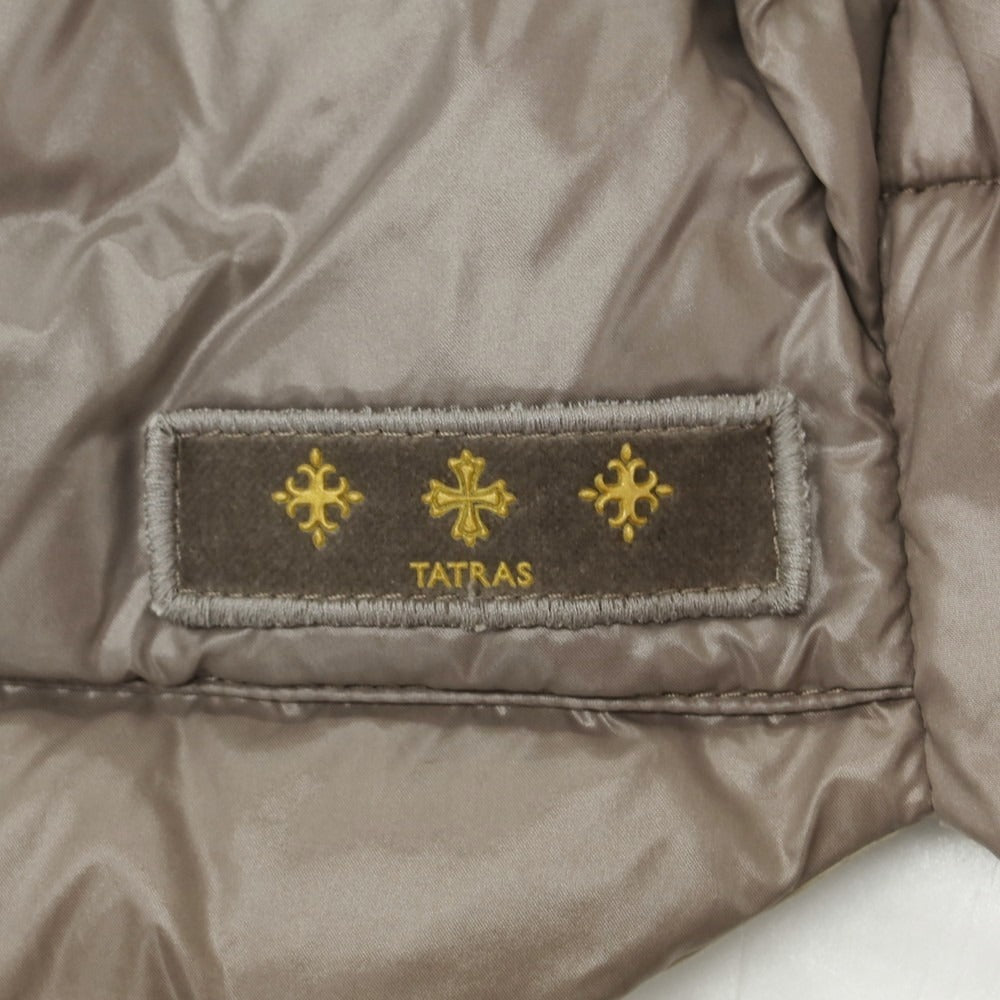 【中古】タトラス TATRAS リバーシブル ナイロン ダウンベスト サンドベージュxアッシュブラウン【 2 】【 状態ランクC 】【 メンズ 】