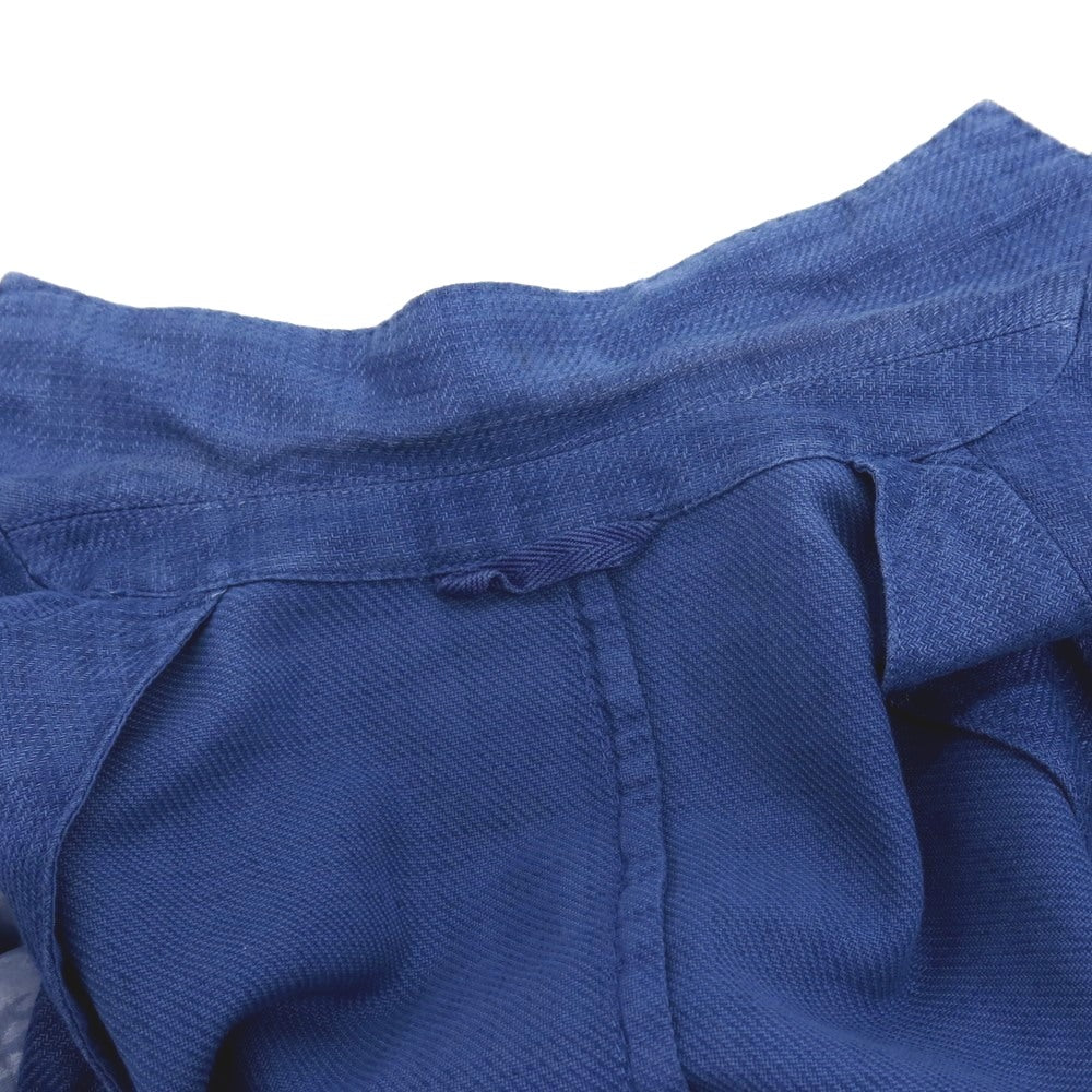 【中古】エルビーエム1911 L.B.M.1911 コットンリネン チェック 2B テーラードジャケット ブルー【サイズ42】【 状態ランクC 】【 メンズ 】