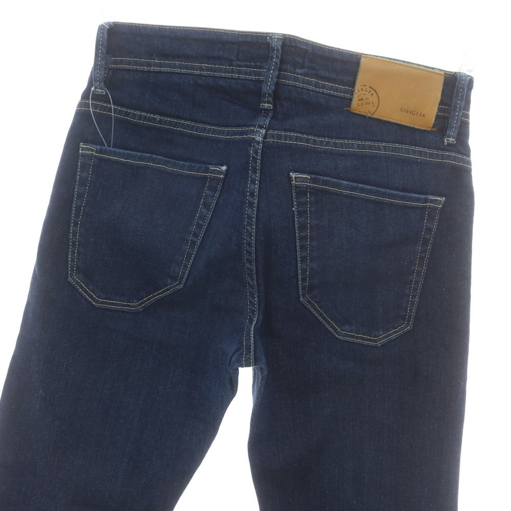 【中古】シビリア SIVIGLIA ストレッチコットン ジーンズ デニムパンツ ネイビー【サイズ29】【 状態ランクC 】【 メンズ 】[CPD]