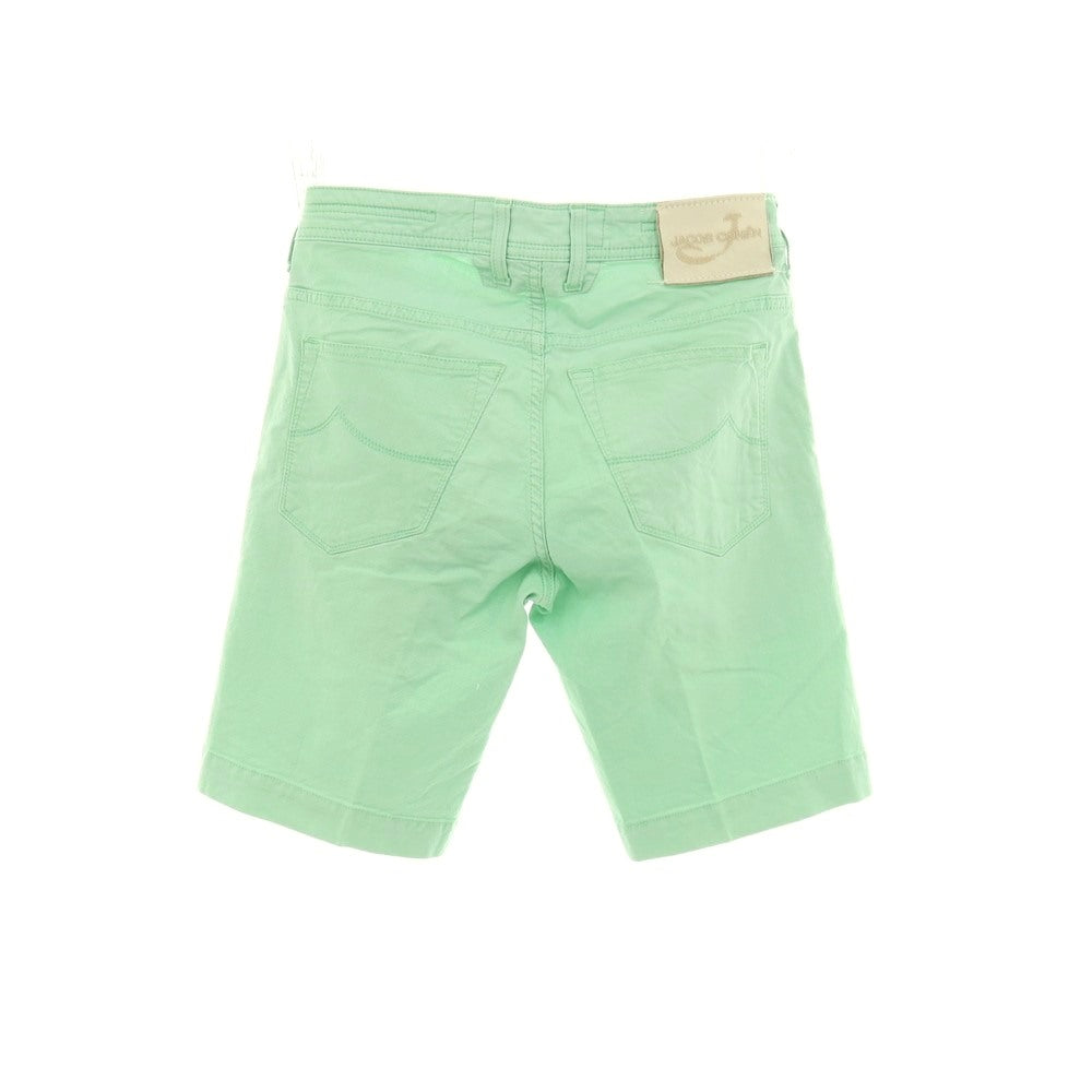 【中古】ヤコブコーエン JACOB COHEN PW6613 COMF ストレッチ コットン ショートパンツ ライトグリーン【サイズ28】【 状態ランクB 】【 メンズ 】