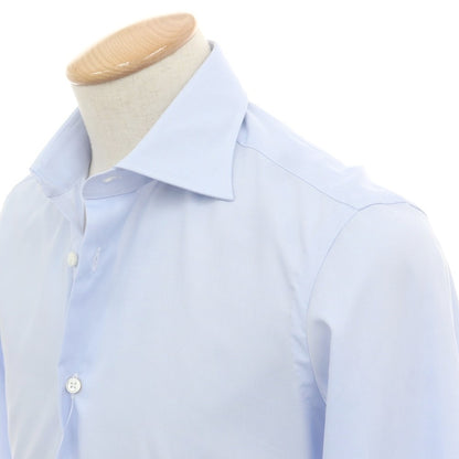 【中古】アルコディオ ARCODIO コットン セミワイドカラー ドレスシャツ ライトブルー【 37 】【 状態ランクA 】【 メンズ 】