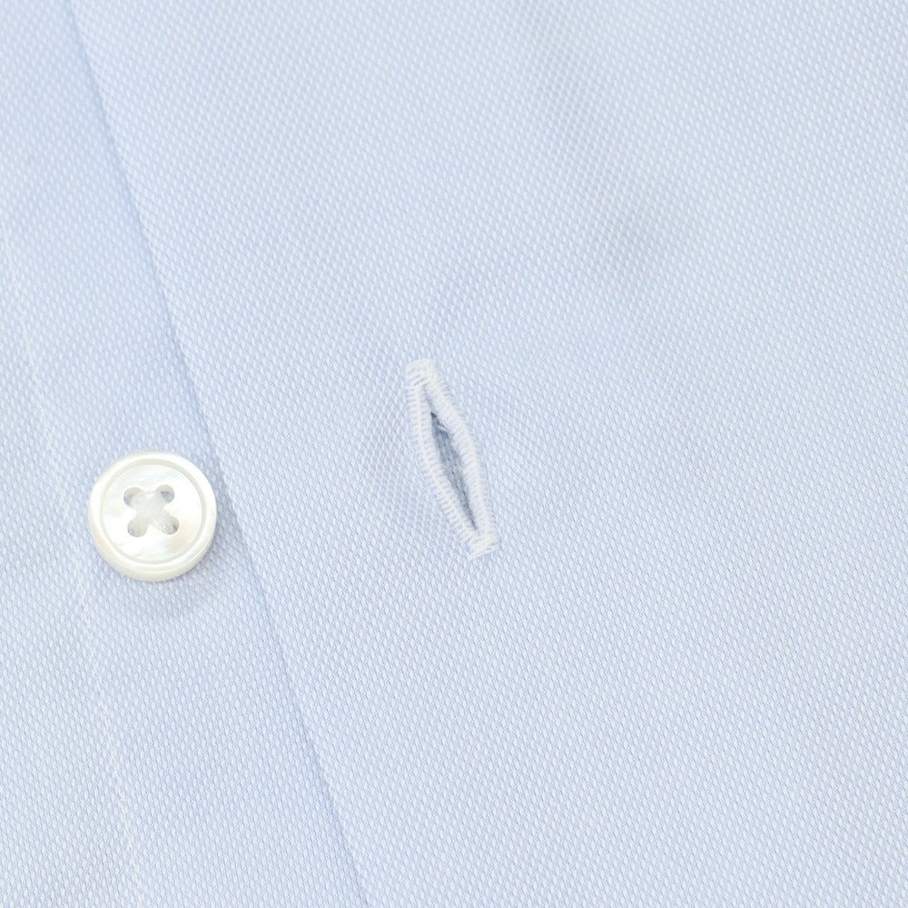 【中古】アルコディオ ARCODIO コットン セミワイドカラー ドレスシャツ ライトブルー【 37 】【 状態ランクA 】【 メンズ 】