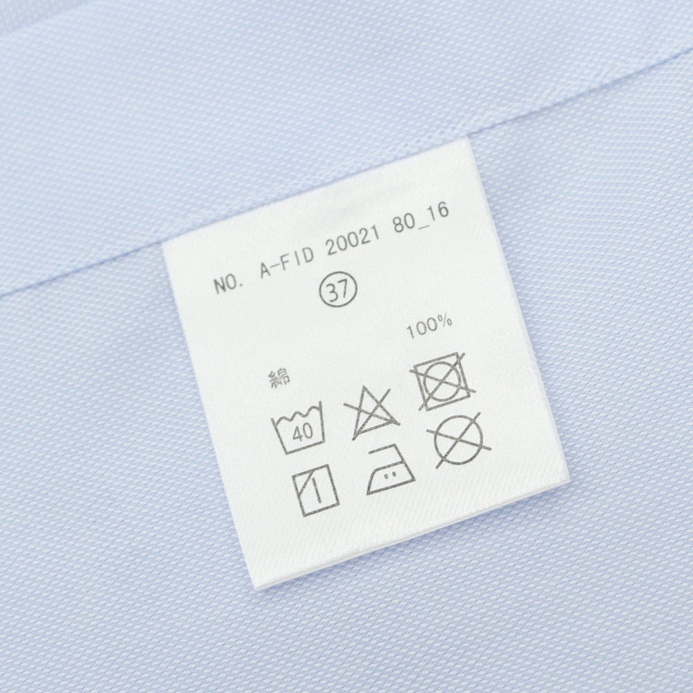 【中古】アルコディオ ARCODIO コットン セミワイドカラー ドレスシャツ ライトブルー【 37 】【 状態ランクA 】【 メンズ 】