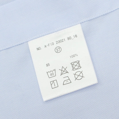 【中古】アルコディオ ARCODIO コットン セミワイドカラー ドレスシャツ ライトブルー【 37 】【 状態ランクA 】【 メンズ 】