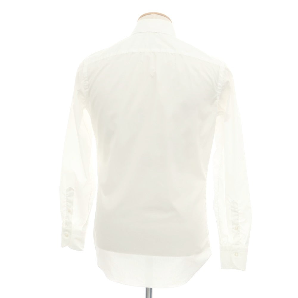 【中古】ボリエッロ BORRIELLO コットン タブカラー ドレスシャツ ホワイト【 37 】【 状態ランクC 】【 メンズ 】