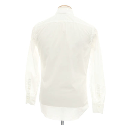 【中古】ボリエッロ BORRIELLO コットン タブカラー ドレスシャツ ホワイト【 37 】【 状態ランクC 】【 メンズ 】