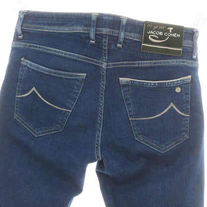 【中古】ヤコブコーエン JACOB COHEN J622 LIMITED ストレッチコットン ジーンズ デニムパンツ ネイビー【 31 】【 状態ランクB 】【 メンズ 】