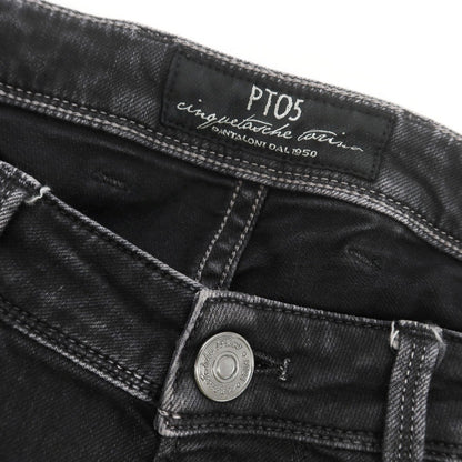 【中古】ピーティーゼロチンクエ PT05 BLACK LABEL ストレッチコットン系 ジーンズ デニムパンツ ブラック【 31 】【 状態ランクC 】【 メンズ 】