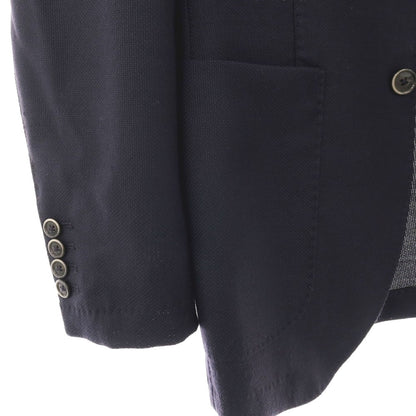 【中古】ハケットロンドン HACKETT LONDON ウール 2B テーラードジャケット ネイビー【サイズ36R/46R（M位）】【 状態ランクC 】【 メンズ 】