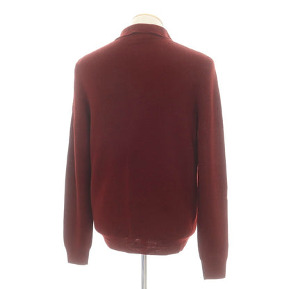 【中古】ドリスヴァンノッテン DRIES VAN NOTEN ハイゲージウール ポロニット マルーン【 M 】【 状態ランクA 】【 メンズ 】