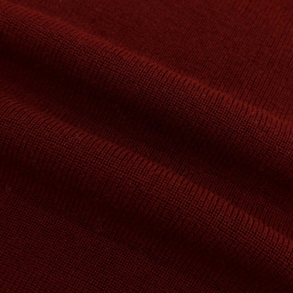 【中古】ドリスヴァンノッテン DRIES VAN NOTEN ハイゲージウール ポロニット マルーン【 M 】【 状態ランクA 】【 メンズ 】