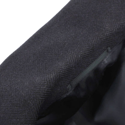 【中古】チェスターバリー Chester Barrie ウール ダブルブレストコート サヴィルロウ ネイビー【サイズ表記なし（M位）】【 状態ランクC 】【 メンズ 】