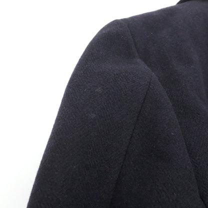 【中古】チェスターバリー Chester Barrie ウール ダブルブレストコート サヴィルロウ ネイビー【サイズ表記なし（M位）】【 状態ランクC 】【 メンズ 】