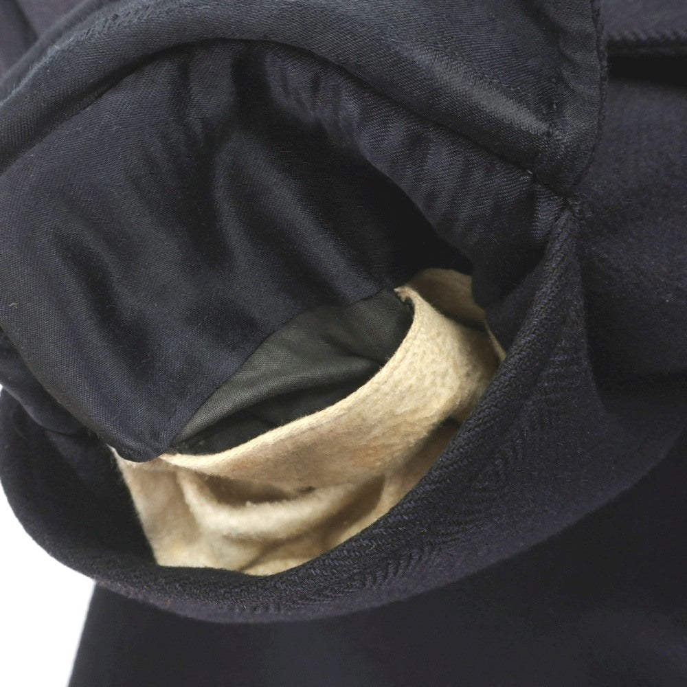 【中古】チェスターバリー Chester Barrie ウール ダブルブレストコート サヴィルロウ ネイビー【サイズ表記なし（M位）】【 状態ランクC 】【 メンズ 】