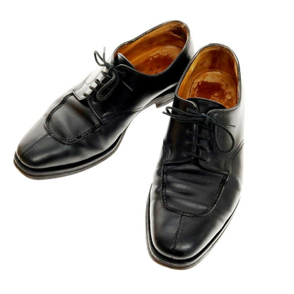 【中古】ジョンロブ John Lobb BORDER エプロンダービー ドレスシューズ ブラック【 71/2Ｅ 】【 状態ランクD 】【 メンズ 】