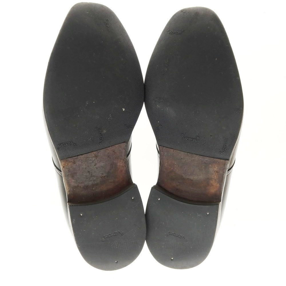【中古】ジョンロブ John Lobb BORDER エプロンダービー ドレスシューズ ブラック【 71/2Ｅ 】【 状態ランクD 】【 メンズ 】
