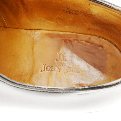 【中古】ジョンロブ John Lobb BORDER エプロンダービー ドレスシューズ ブラック【 71/2Ｅ 】【 状態ランクD 】【 メンズ 】