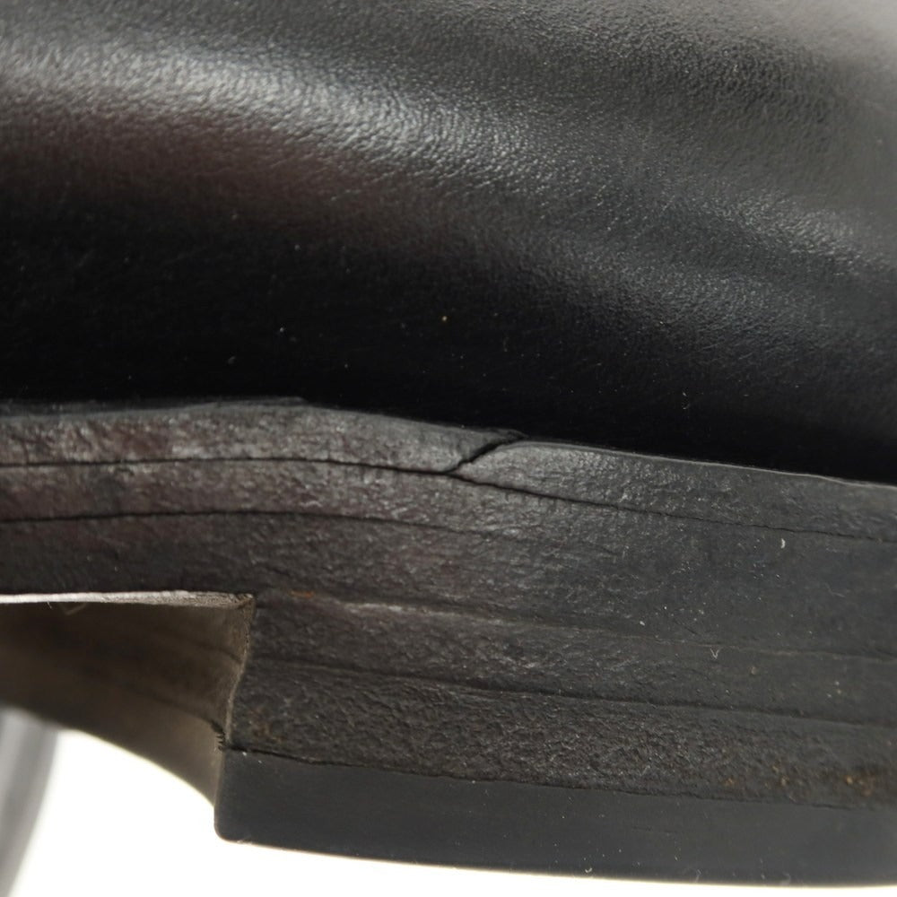 【中古】ジョンロブ John Lobb BORDER エプロンダービー ドレスシューズ ブラック【 71/2Ｅ 】【 状態ランクD 】【 メンズ 】