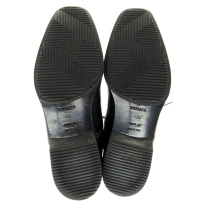 【中古】エルメス HERMES レザー ロングブーツ ブラック【 41 1/2 】【 状態ランクB 】【 メンズ 】