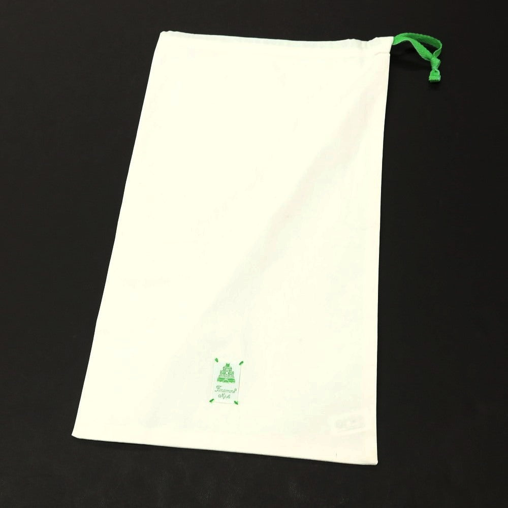 【中古】フィナモレ Finamore コットンポリエステルポリウレタン ストライプ カッタウェイ カジュアルシャツ ライトネイビーxホワイト【サイズ38】【 状態ランクB 】【 メンズ 】