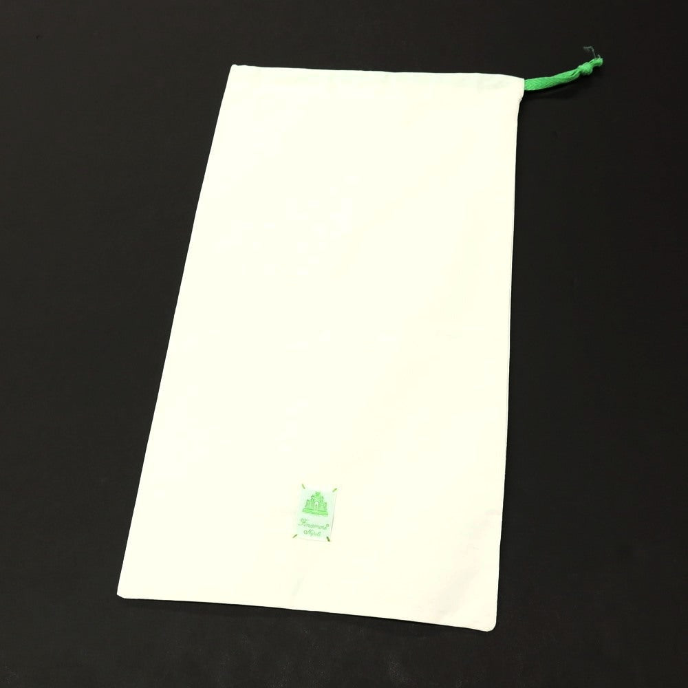 【中古】フィナモレ Finamore リネン チェック ホリゾンタルカラー カジュアルシャツ ベージュxブルー【サイズ38】【 状態ランクB 】【 メンズ 】