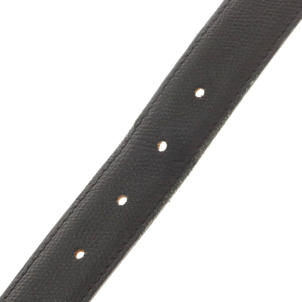 【中古】サドラーズ Saddlers 型押しレザー ベルト ブラック【 80-95 】【 状態ランクC 】【 メンズ 】