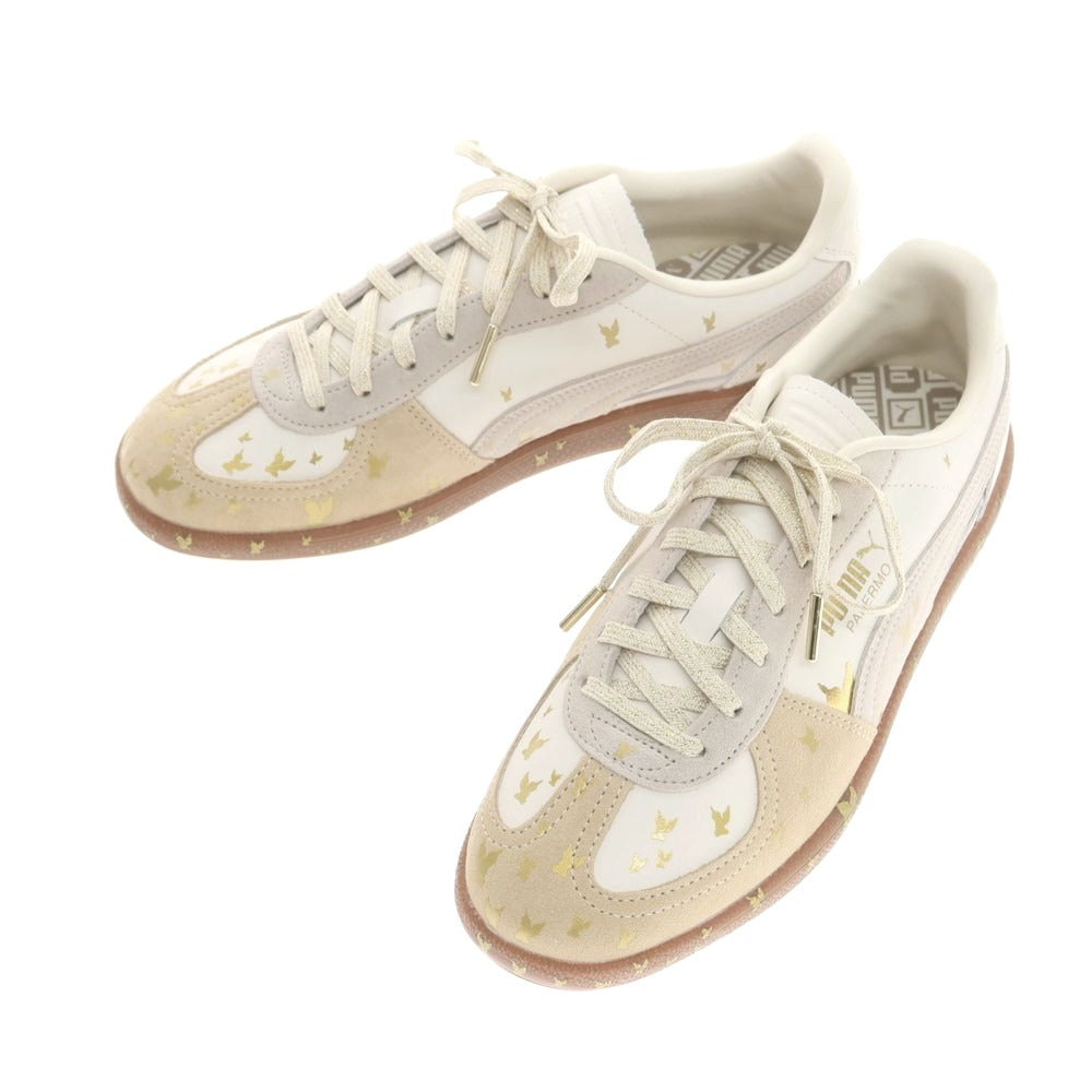 【中古】エムエーエスユー MASU × PUMA 2025年秋冬 Palermo スニーカー ホワイトxベージュ【サイズ27cm】【 状態ランクA 】【 メンズ 】[CPD]