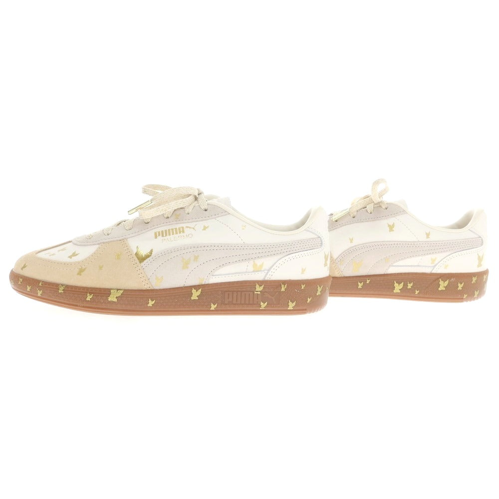【中古】エムエーエスユー MASU × PUMA 2025年秋冬 Palermo スニーカー ホワイトxベージュ【サイズ27cm】【 状態ランクA 】【 メンズ 】[CPD]