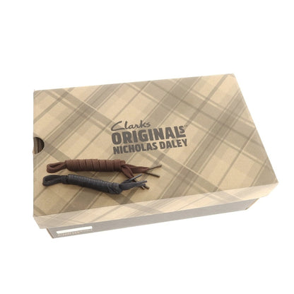 【中古】【未使用】ニコラスデイリー NICHOLAS DALEY × CLARKS 2025年秋冬 ブーツ ブラウン系【 UK 8 1/2 】【 状態ランクS 】【 メンズ 】