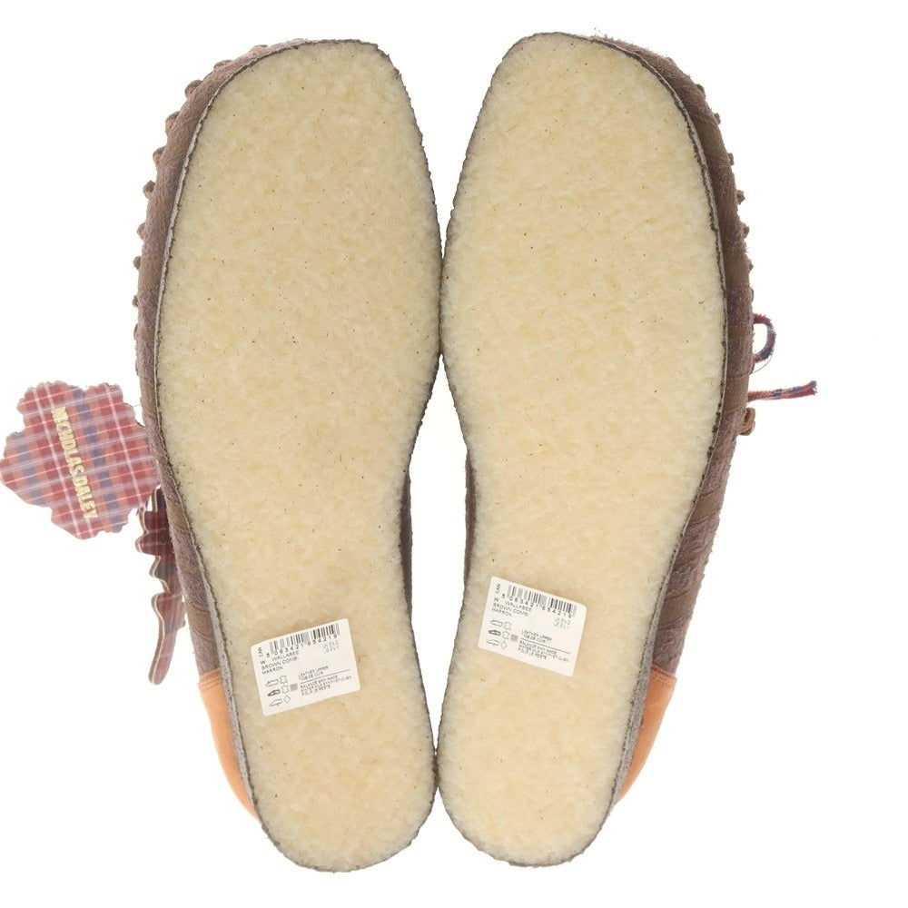 【中古】【未使用】ニコラスデイリー NICHOLAS DALEY × CLARKS 2025年秋冬 ブーツ ブラウン系【 UK 8 1/2 】【 状態ランクS 】【 メンズ 】