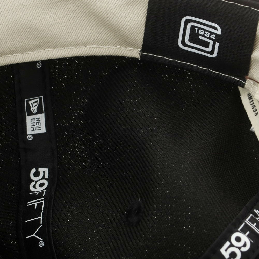 【中古】【未使用】フィアオブゴッド FEAR OF GOD × NEW ERA 読売ジャイアンツ キャップ ブラック【 7 3/8 】【 状態ランクS 】【 メンズ 】