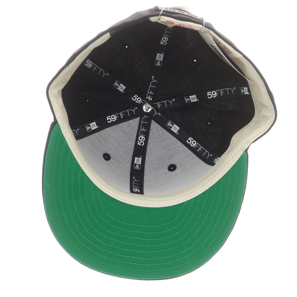 【中古】【未使用】フィアオブゴッド FEAR OF GOD × NEW ERA 読売ジャイアンツ キャップ ブラック【 7 3/8 】【 状態ランクS 】【 メンズ 】